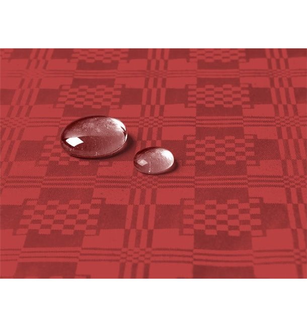Tablecloth Roll Waterproof Red 1,2x5m (10 Units)