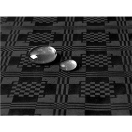 Tablecloth Roll Waterproof Black 1,2x5m (10 Units)