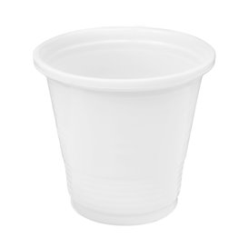 Plastic Shot PS White 80 ml (50 Units) 