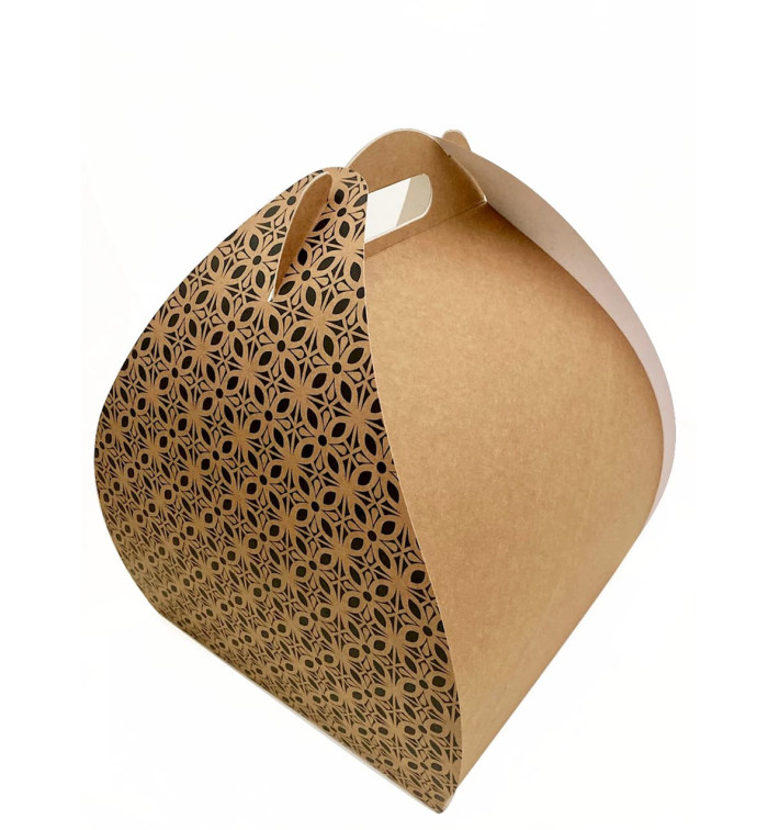 Kraft Paper Tall Cake Box 28x28x32cm (100 Units) Kraft Paper Tall Cake Box 28x28x32cm (100 Units)