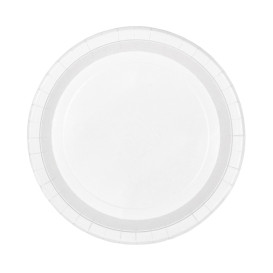 Paper Plate Round White Ø26cm 200g/m² (50 Units) 