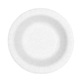 Paper Deep Plate Greaseproof Shape White Ø19cm 250g/m² (500 Units) 