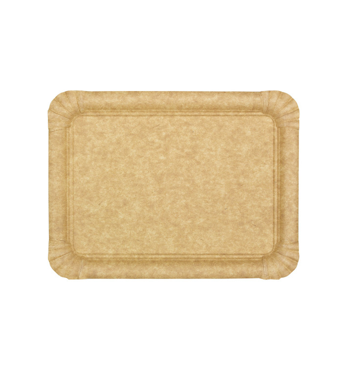 Paper Tray Kraft "Flower" 18x24cm 345g/m² (50 Units) Paper Tray Kraft "Flower" 18x24cm 345g/m² (50 Units)