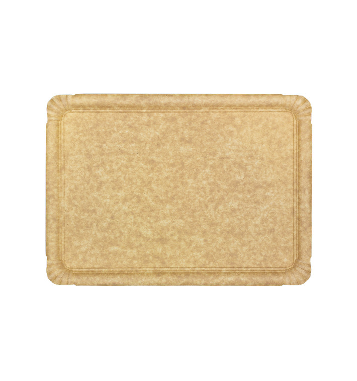 Paper Tray Kraft "Flower" 25x34cm 390g/m² (750 Units) Paper Tray Kraft "Flower" 25x34cm 390g/m² (750 Units)
