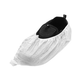Disposable Plastic Shoe Covers PP White (1000 Units)