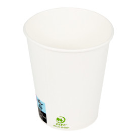 Paper Cup White 6Oz/180ml Ø7,0cm (100 Units)  