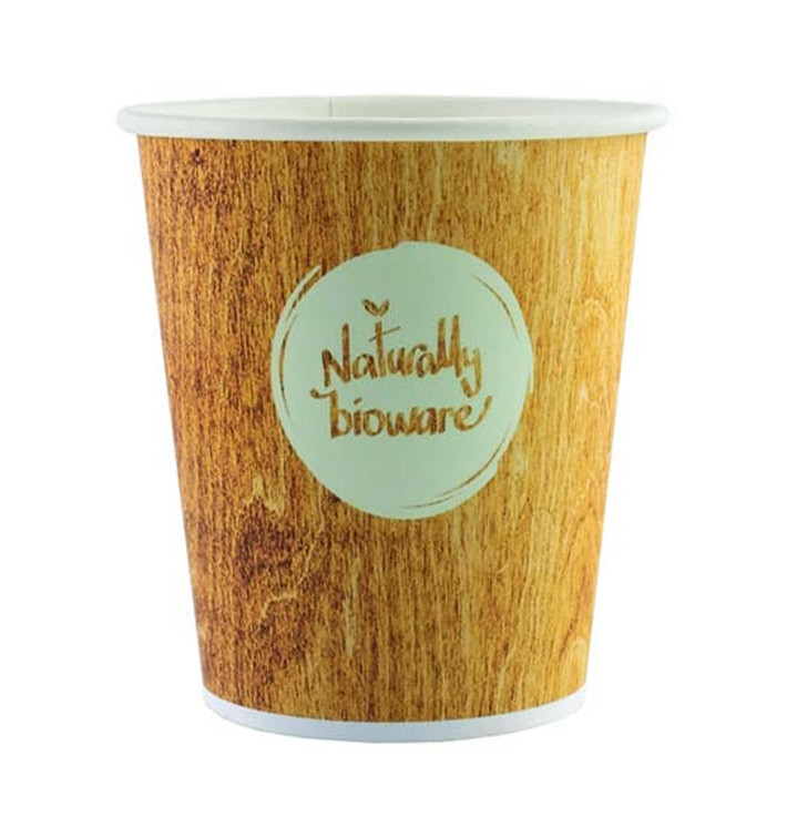 Paper Cup PLA Vending "BioWare" 6Oz/192ml Ø7,0cm (3000 Units) Paper Cup PLA Vending "BioWare" 6Oz/192ml Ø7,0cm (3000 Units)
