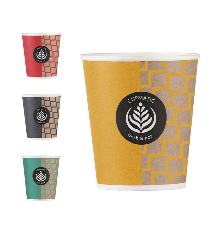 Paper Cup "Cupmatic" 6 Oz/192ml Ø7,0cm (100 Units) Paper Cup "Cupmatic" 6 Oz/192ml Ø7,0cm (100 Units)