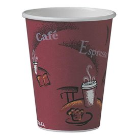 Paper Cup "Bistro" 12 Oz/360ml Ø8,9cm (50 Units) 