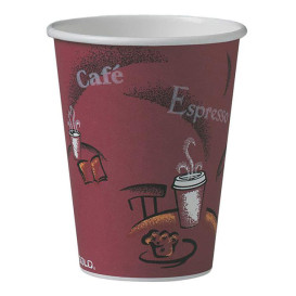 Paper Cup "Bistro" 12 Oz/360ml Ø8,9cm (50 Units) 