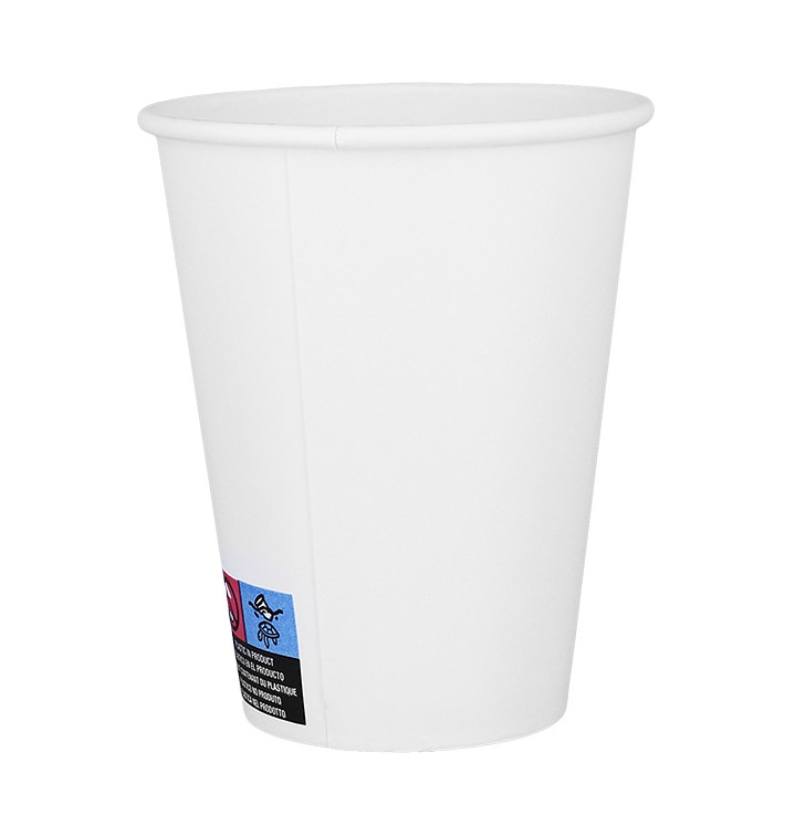 Paper Cup White ECO 14Oz/420ml Ø9cm (1.000 Units) Paper Cup White ECO 14Oz/420ml Ø9cm (1.000 Units)