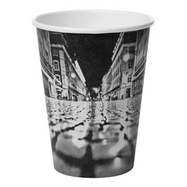 Paper Cup "Parisian" 12 Oz/360ml Ø8,9cm (50 Units) 