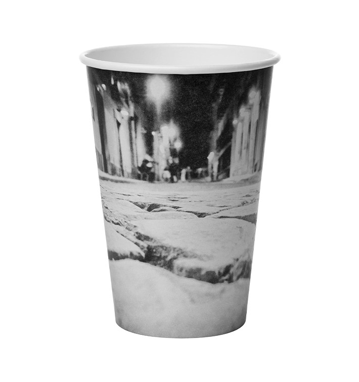 Paper Cup "Parisian" 16 Oz/500ml Ø8,9cm (50 Units) Paper Cup "Parisian" 16 Oz/500ml Ø8,9cm (50 Units)