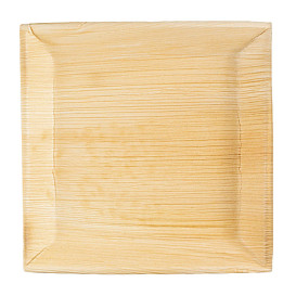 Palm Leaf Plate Square Shape 27x27cm (6 Units) 