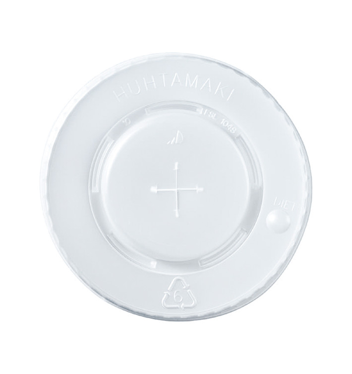 Lid for Cup PS Cross 8, 9, 12 Oz 375 ml Ø8,0cm (100 Units) Lid for Cup PS Cross 8, 9, 12 Oz 375 ml Ø8,0cm (100 Units)