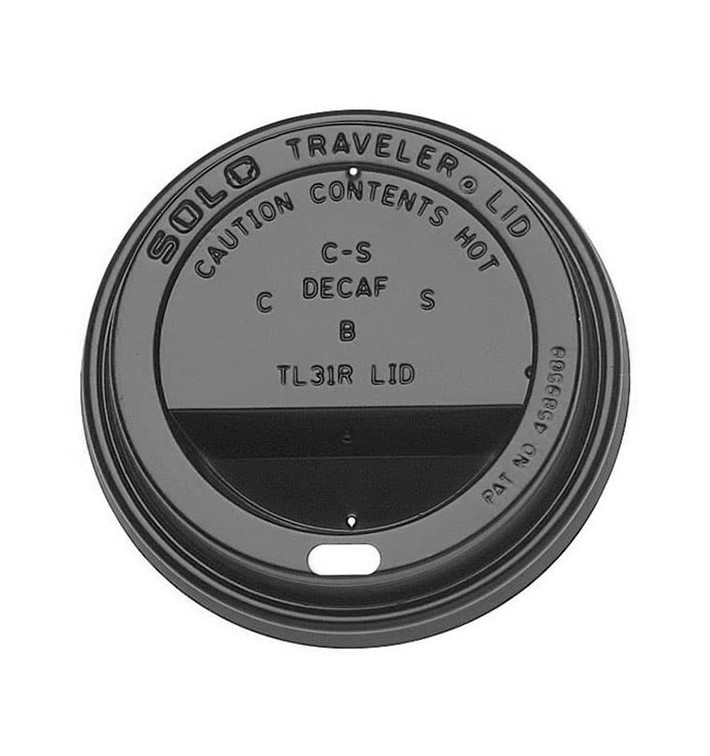 Lid for Paper Cup Hole 10Oz/300ml Ø8,4cm (1000 Units) Lid for Paper Cup Hole 10Oz/300ml Ø8,4cm (1000 Units)