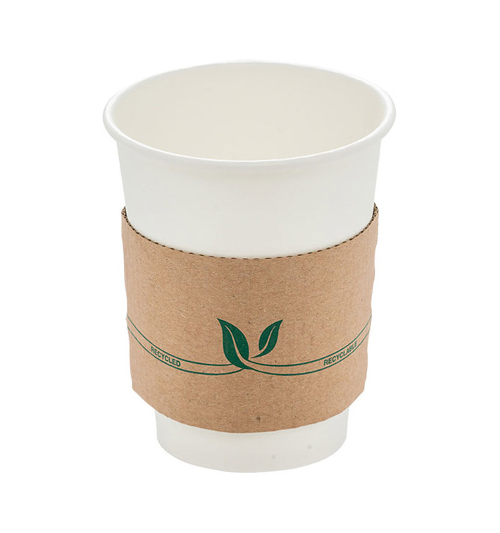 Paper Cup Sleeve 8 Oz (100 Units)