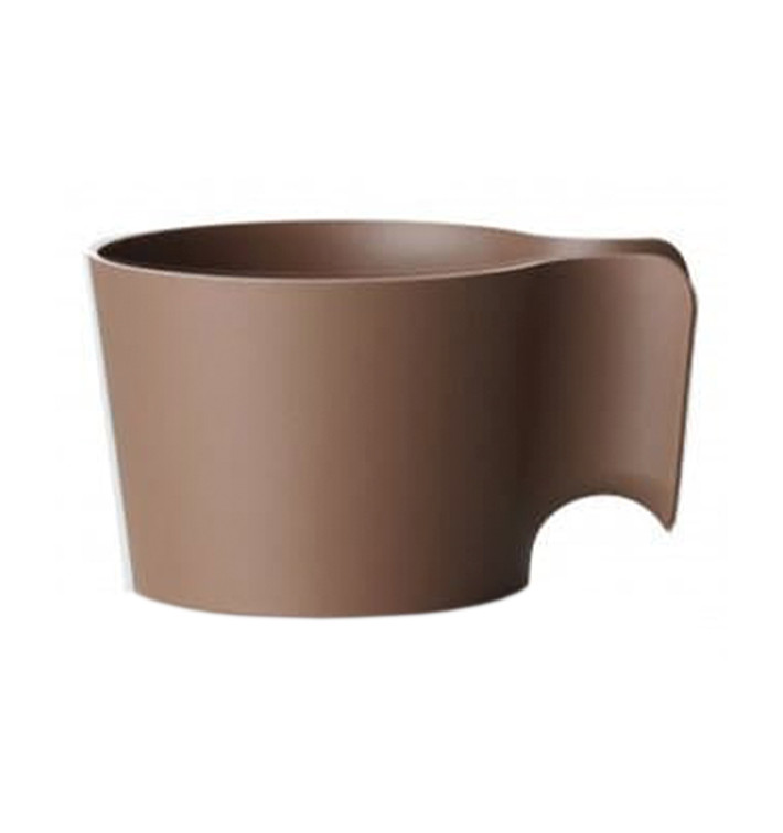 Plastic Cup Holder PP Brown (12 Units) Plastic Cup Holder PP Brown (12 Units)