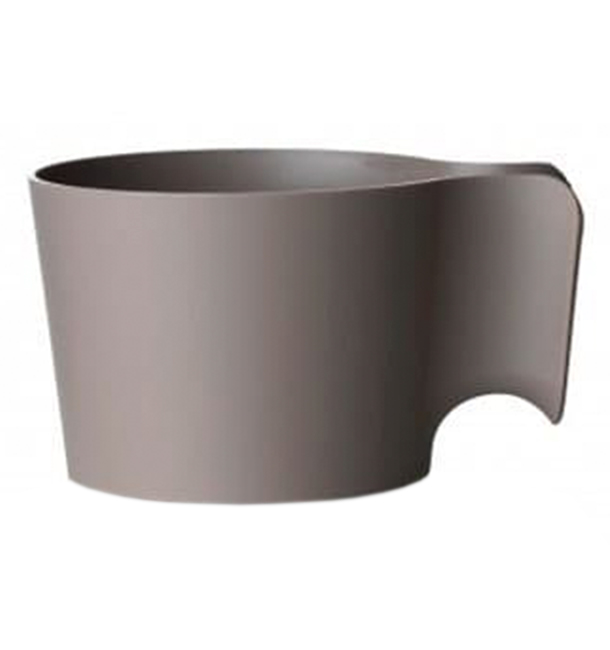 Plastic Cup Holder PP Grey (12 Units)