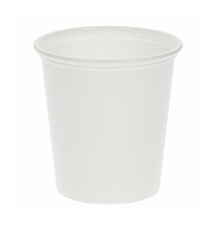 Plastic Shot PP White 100 ml (50 Units) Plastic Shot PP White 100 ml (50 Units)