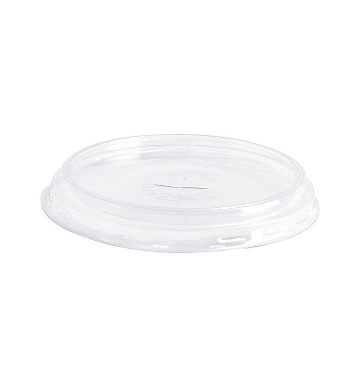 Plastic Lid PS Ø8,3cm for Cups of 350, 400 and 500ml (100 Units) Plastic Lid PS Ø8,3cm for Cups of 350, 400 and 500ml (100 Units)