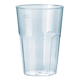 Plastic Cup PP "Deco" Clear 200 ml (25 Units) 