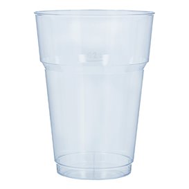 Plastic Pint Glass PP Clear 200 ml (40 Units) 