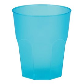 Plastic Cup PP "Frost" Turquoise 270ml (20 Units) 