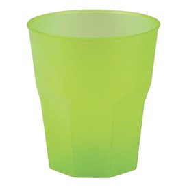 Plastic Cup PP "Frost" Lime Green 270ml (20 Units) 