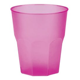 Plastic Cup PP "Frost" Fuchsia 270ml (20 Units) 