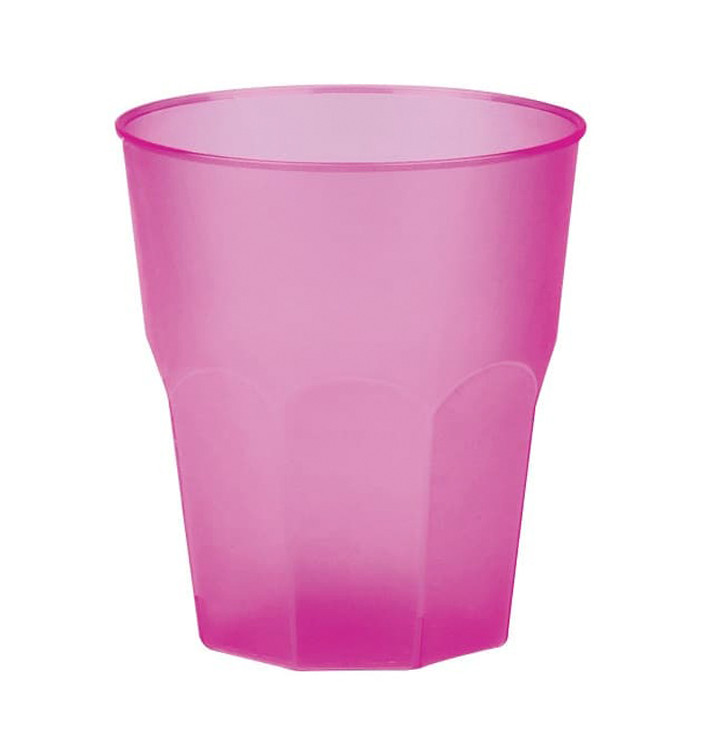 Plastic Cup PP "Frost" Fuchsia 270ml (20 Units) 