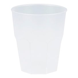 Plastic Cup PP "Frost" White 270ml (420 Units)