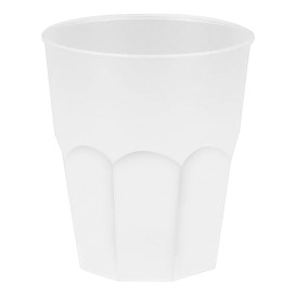 Plastic Cup PP "Frost" White 270ml (20 Units) 