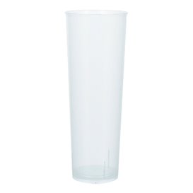 Plastic Collins Glass PP Unbreakable 330 ml (10 Units) 