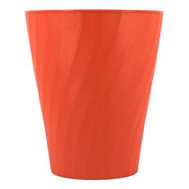 Plastic Cup PP "X-Table" Orange 320ml (8 Units) 