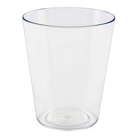 Plastic Pint Glass PS Reusable 420ml (5 Units) 