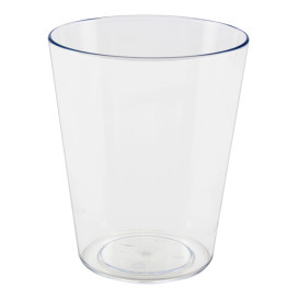 Plastic Pint Glass PS Reusable 420ml (5 Units) 