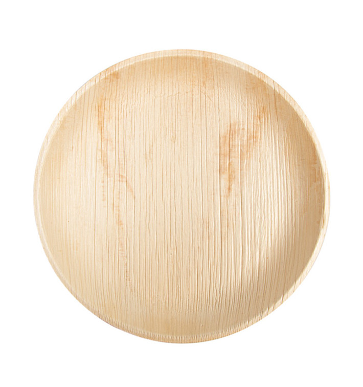 Palm Leaf Plate Round Shape Ø25cm (200 Units)