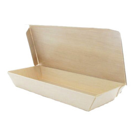 Wooden Lid 15,5x8,5cm (25 Units) 