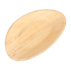 Palm Leaf Tray Oval Shape 26x16x2,5cm (25 Units) 