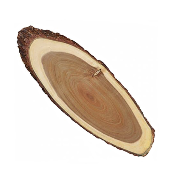 Wooden Serving Platter Oval shape 50,8x20,3x1,9cm (1 Unit) Wooden Serving Platter Oval shape 50,8x20,3x1,9cm (1 Unit)