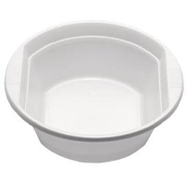 Plastic Bowl PS White 630ml Ø16cm (100 Units) 
