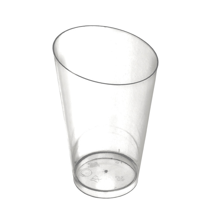 Plastic Tasting Cup PS Cone Shape High Clear 70 ml (500 Units)