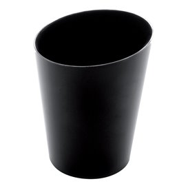 Plastic Tasting Cup PS Cone Shape Black 100 ml (10 Units) 