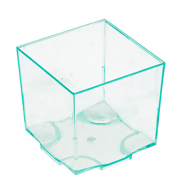 Plastic Tasting Cup PS Water Green 4,2x4,2x4,2cm (20 Uts) Plastic Tasting Cup PS Water Green 4,2x4,2x4,2cm (20 Uts)