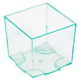 Plastic Tasting Cup PS Water Green 4,2x4,2x4,2cm (200 Units)