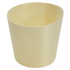 Wooden Tasting Cup 1 Oz/30ml 6x6cm (50 Units) 