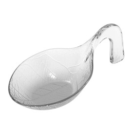 Tasting Spoon PS Crystal "Clorofilla" Clear 9,cm (30 Units) 