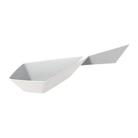 Tasting Spoon PS "Kite Diamond" PS White 20ml (30 Units) 