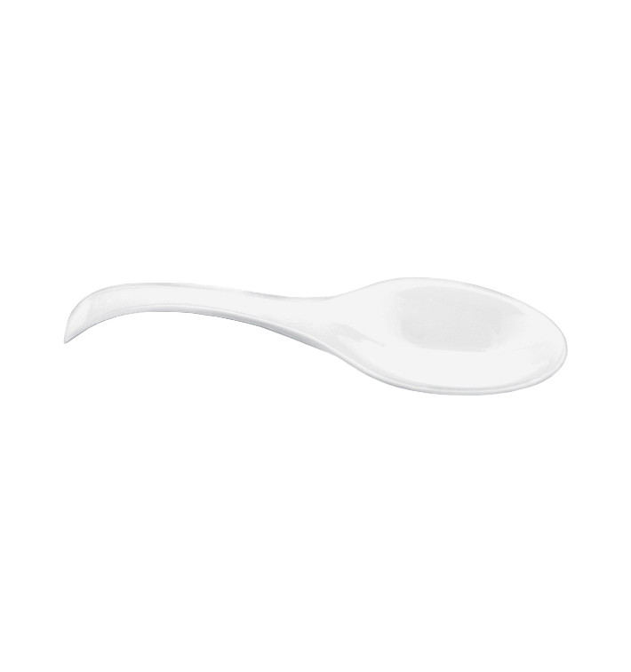 Tasting Spoon PS "Single-Dose" White 12 cm (30 Units) Tasting Spoon PS "Single-Dose" White 12 cm (30 Units)